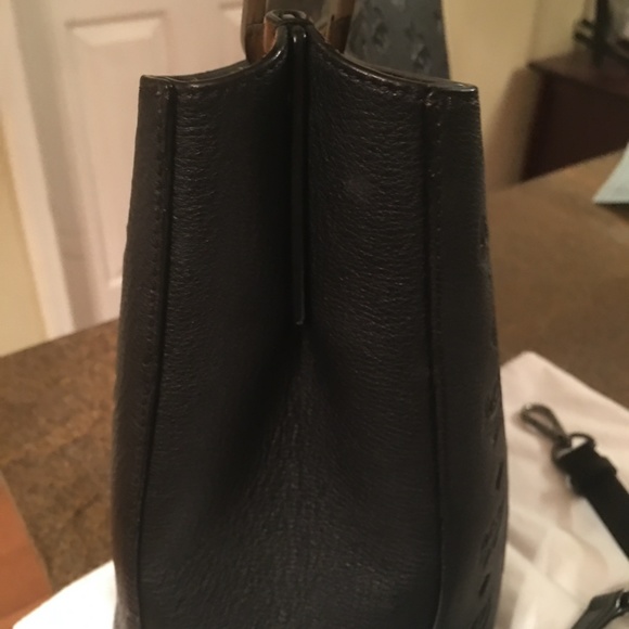 MCM KLARA BLACK MONOGRAM INCLUDES SHOULDER STRAP! - Picture 8 of 8